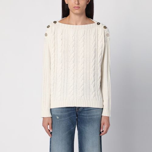 Ivory Micol cashmere-blend sweater - Semicouture - Modalova