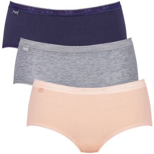 P Basic Plus Midi Colored Hellblau/Weiß Baumwolle 38 Damen - Sloggi - Modalova