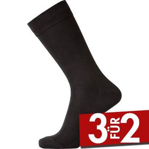 Bamboo No Elastic Sock Dunkelgrau Gr 45/48 Herren - Egtved - Modalova