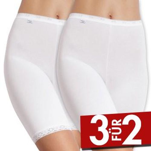 P Damen Basic Long Weiß Baumwolle 40 Damen - Sloggi - Modalova