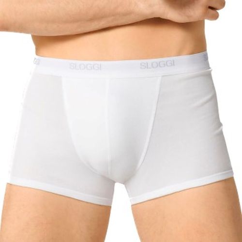 For Men Basic Shorts Weiß Baumwolle Small Herren - Sloggi - Modalova