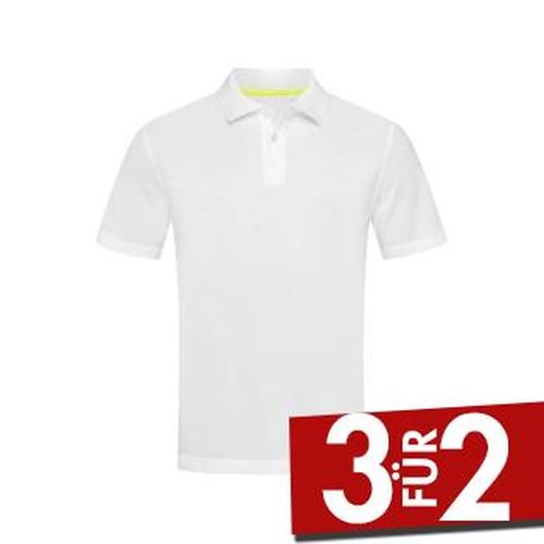 Active 140 Polo Weiß Polyester Small Herren - Stedman - Modalova