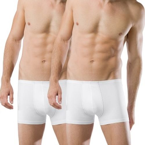 P Essentials Boxer Briefs Weiß Baumwolle Small Herren - Schiesser - Modalova