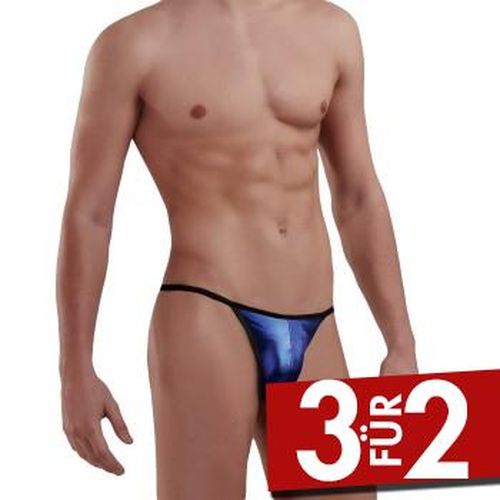 Men G-string Royalblau Polyester Small Herren - Doreanse - Modalova