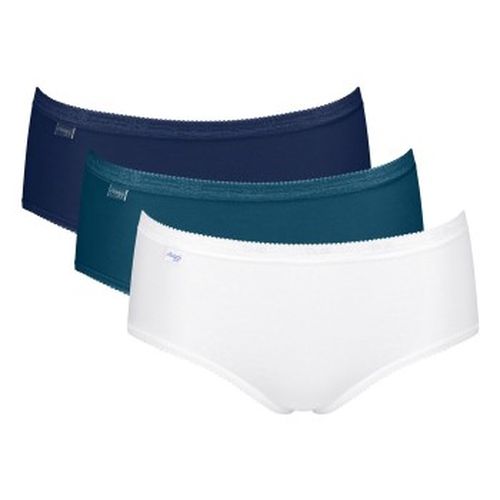 P Basic Plus Midi Colored Blau/Blau Baumwolle 38 Damen - Sloggi - Modalova