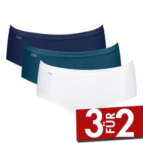 P Basic Plus Midi Colored Blau/Blau Baumwolle 38 Damen - Sloggi - Modalova