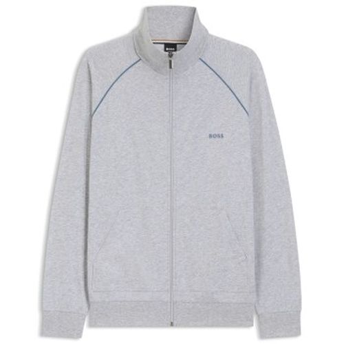 Mix and Match Zip Jacket Graumelliert Baumwolle Medium Herren - BOSS - Modalova