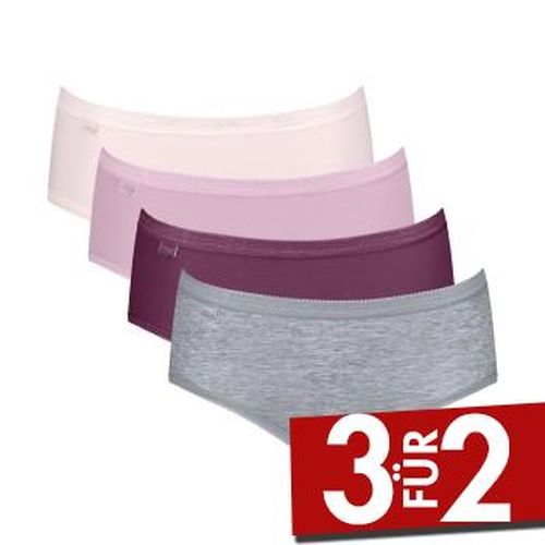 P Basic Plus Midi Color Rosa/Grau Baumwolle 38 Damen - Sloggi - Modalova