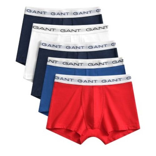 P Basic Trunks Rot/Blau Baumwolle Medium Herren - Gant - Modalova