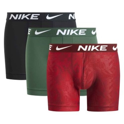 P Everyday Essentials Micro Boxer Brief Rot Muster Polyester Medium Herren - Nike - Modalova