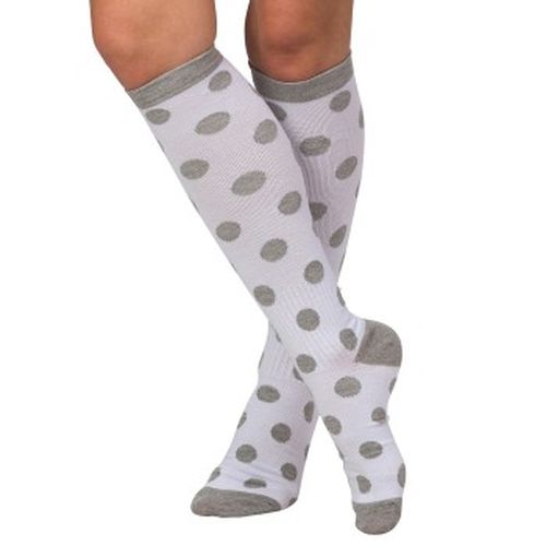 Trofe Printed Support Socks Weiß/Grau Gr 35/38 Damen - Trofé - Modalova