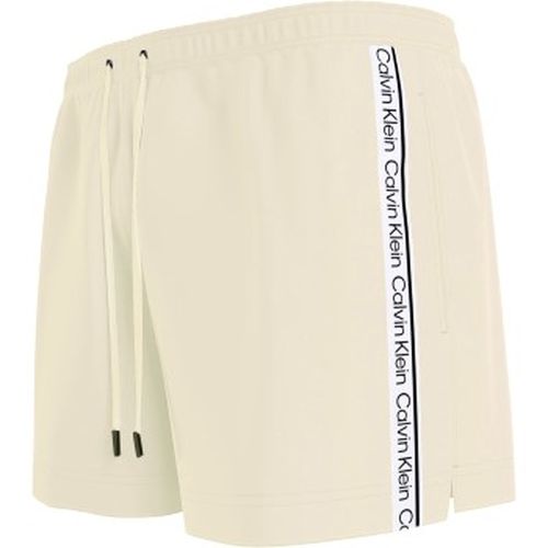 Badehosen Medium Drawstring Swim Shorts Weiß Polyester Large Herren - Calvin Klein - Modalova