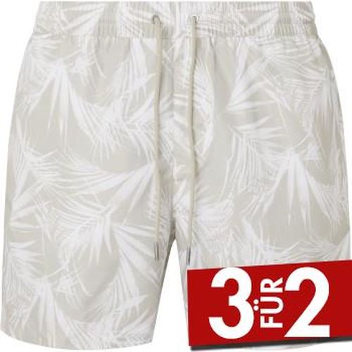 Badehosen Core Solids Medium Drawstring Shorts Weiß/Grau Polyester Small Herren - Calvin Klein - Modalova