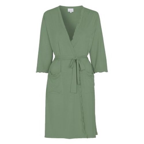 Viscose Plain Wave Robe Hellgrün Bambus Small Damen - Damella - Modalova