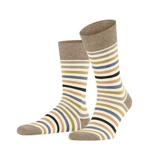 Stripe Socks Elfenbein Gr 39/42 Herren - Falke - Modalova