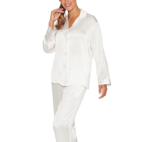 Pure Silk Basic Pyjamas Elfenbein Seide Small Damen - Lady Avenue - Modalova
