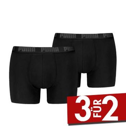 P Men Everyday Basic Boxer Schwarz Baumwolle Small Herren - Puma - Modalova