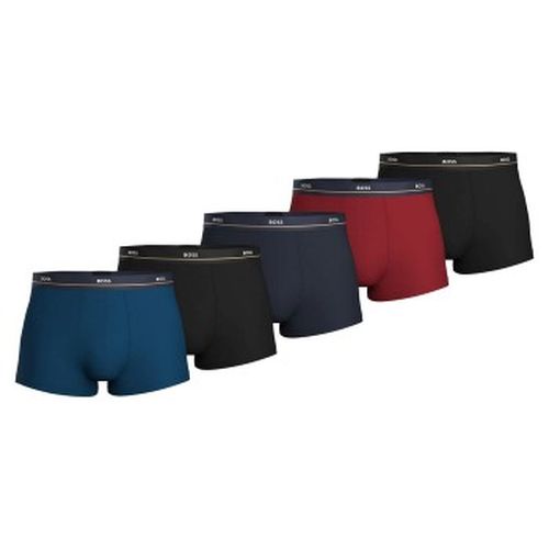 P Essential Trunks Rot/Blau Baumwolle Medium Herren - BOSS - Modalova