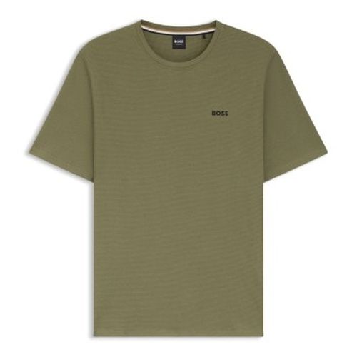 Waffle T Shirt Hellgrün Medium Herren - BOSS - Modalova