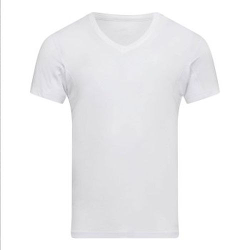 Bamboo V Tee Absorbent T Shirt Weiß Medium Herren - JBS - Modalova