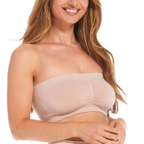 BH Bamboo Bandeau Push Up Bra Hellrosa Medium Damen - Magic - Modalova
