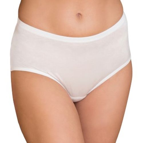 Silk Jersey Midi Brief Elfenbein Seide Small Damen - Lady Avenue - Modalova