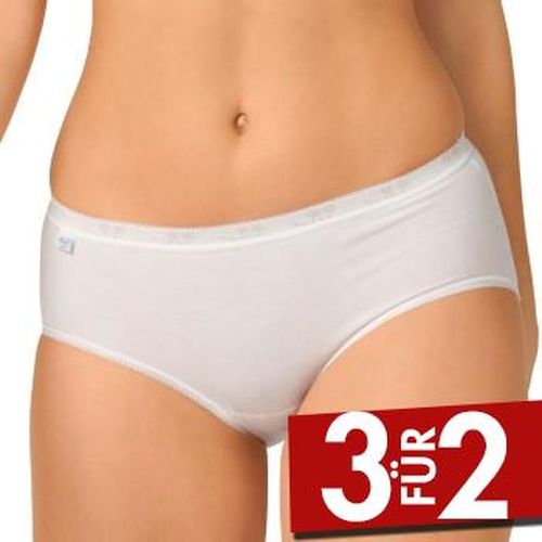 P Basic Plus Midi Briefs Weiß Baumwolle 38 Damen - Sloggi - Modalova