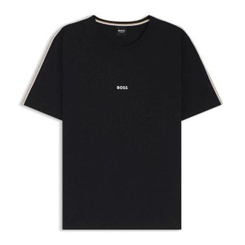 Unique T-Shirt Schwarz/Weiß Baumwolle Medium Herren - BOSS - Modalova