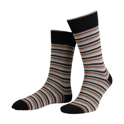 True Multi Stripe Ankle Sock Rot/Schwarz Gr 43/46 - Amanda Christensen - Modalova