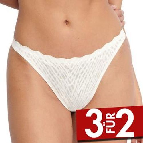 ZERO Feel Bliss String Brief Weiß Small Damen - Sloggi - Modalova