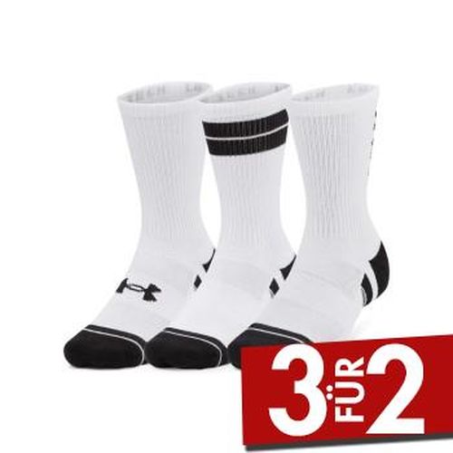 P Performance Tech Nov Crew Socks Weiß Polyester Medium - Under Armour - Modalova