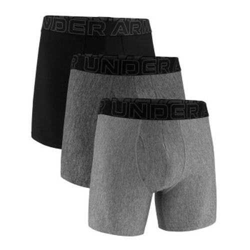 P Performance Tech Solid 6in Boxers Grau/Schwarz Polyester Medium Herren - Under Armour - Modalova