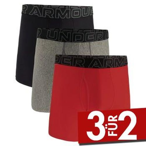 P Performance Tech Solid 6in Boxers Rot Polyester Small Herren - Under Armour - Modalova