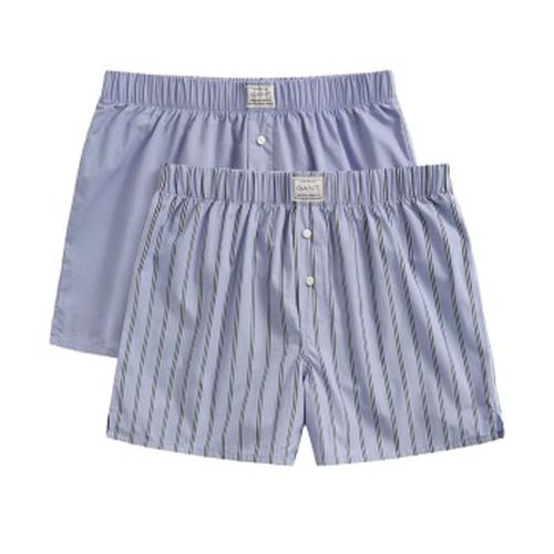 P Striped Boxer Shorts Hellblau Baumwolle Medium Herren - Gant - Modalova