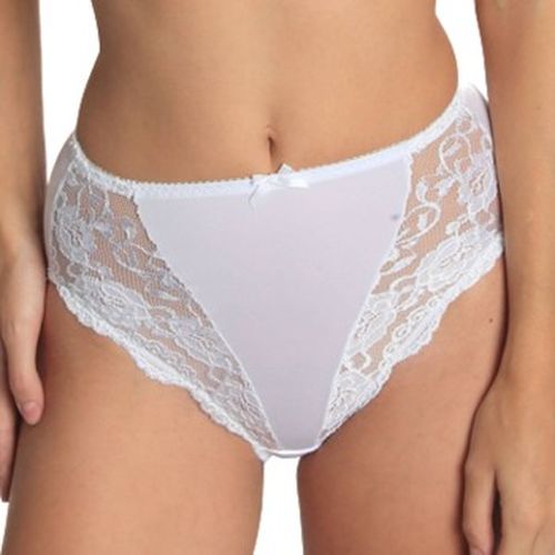 Classic Lace Shaping Brief Weiß Polyamid 38 Damen - sassa - Modalova