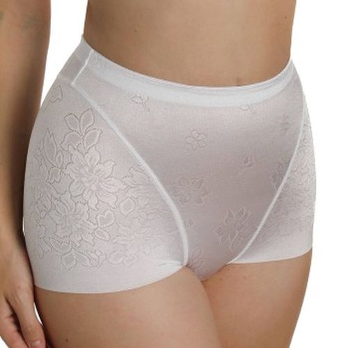 Functional Jacquard Shaping Briefs Weiß 38 Damen - sassa - Modalova