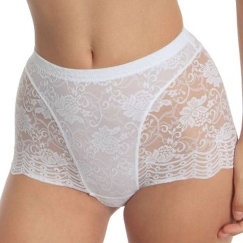 Lace Shaping Brief Functional Weiß Polyamid 38 Damen - sassa - Modalova