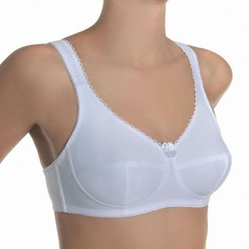 BH Classic Soft Bra Weiß Baumwolle B 75 Damen - sassa - Modalova