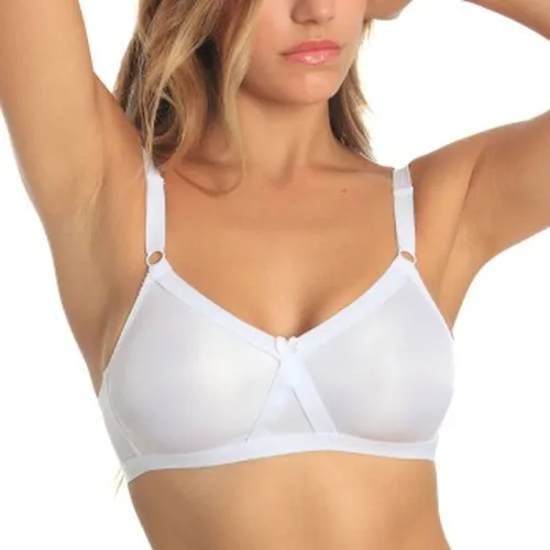 BH Cross Back Soft Bra Weiß Polyester B 75 Damen - sassa - Modalova