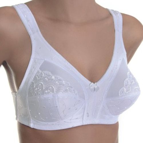 BH Classic Functional Soft Bra Weiß Polyester B 75 Damen - sassa - Modalova