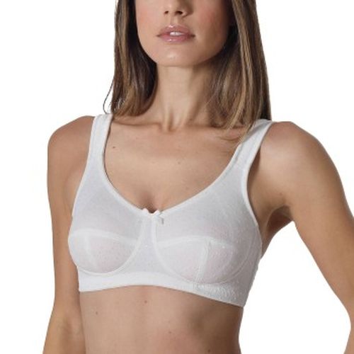 BH Dot Jacquard Classic Soft Bra Elfenbein Polyester B 75 Damen - sassa - Modalova