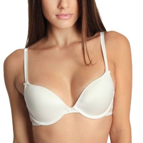 BH Dotted Mesh Push-Up Bra Elfenbein A 70 Damen - sassa - Modalova