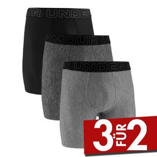 P Performance Tech Solid 9in Boxers Grau/Schwarz Polyester Medium Herren - Under Armour - Modalova