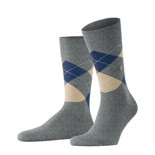 King Cotton Sock Hellgrau Gr 40/46 Herren - Burlington - Modalova
