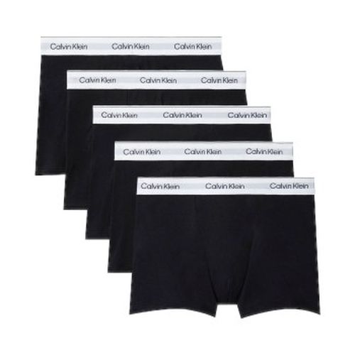 P Icon Cotton Stretch Relaxed Trunks Schwarz/Weiß Baumwolle Small Herren - Calvin Klein - Modalova