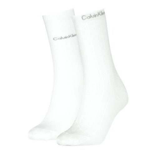P Women Pattern Wool Socks Weiß One Size Damen - Calvin Klein - Modalova
