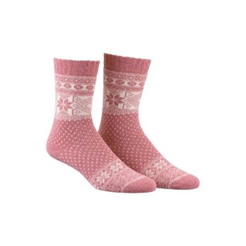 Wool Socks With Pattern Rosa/Weiß Gr 39/42 Damen - Damella - Modalova