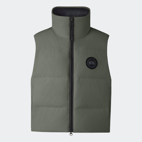 Kurze Grandview Weste mit schwarzem Label (Weiblich, , XS) - Canada Goose - Modalova