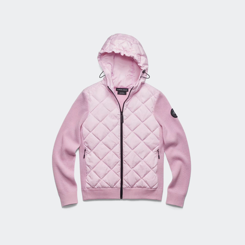 Giacca con cappuccio in maglia trapuntata HyBridge® Black Label (Donna, , L) - Canada Goose - Modalova