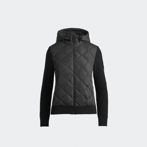 HyBridge® Steppstrick-Kapuzenjacke mit Label (Weiblich, , M) - Canada Goose - Modalova